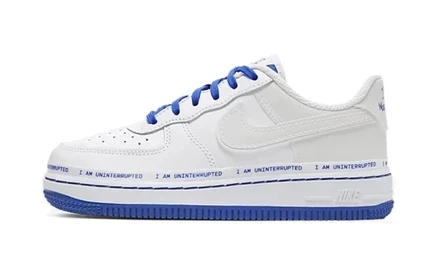 Детские кеды Nike Air Force 1 MTAA QS, сине-белые
