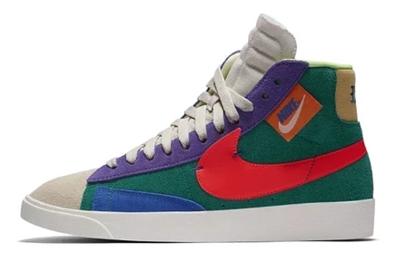 Женские кеды Nike Blazer Mid Rebel, разноцветные
