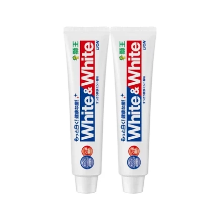 Отбеливающая зубная паста Lion White Original