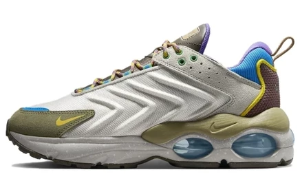 Мужские кроссовки Nike Air Max TW SE, зелёно-жёлто-синие