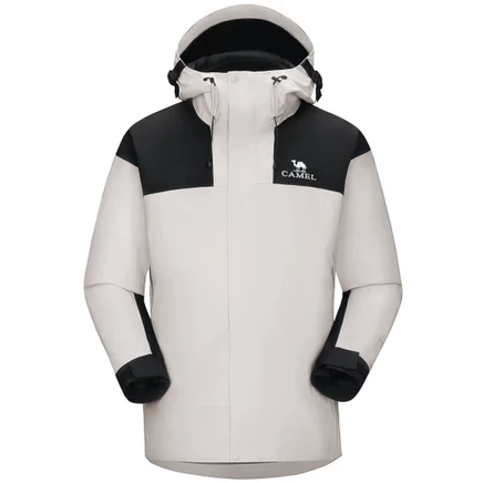 Мужская ветровка Camel Waterproof, серо-черная
