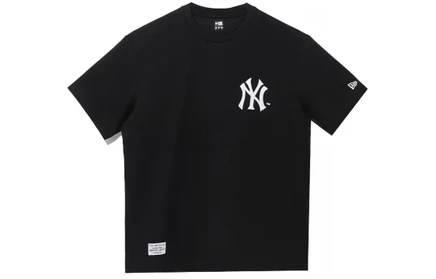 Мужская футболка New Era Yankees с логотипом, черная