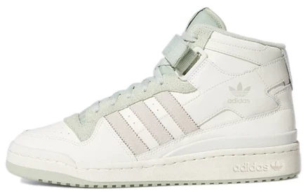 Мужские кроссовки adidas Forum Mid, бело-зеленые