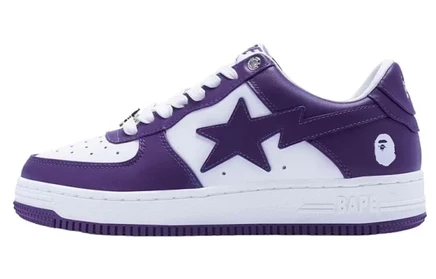 Мужские кроссовки A Bathing Ape Bape Sta #4 M1, фиолетовые