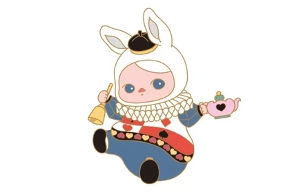 Набор фигурок POP MART Beech Pucky Animal Tea Party, 12 шт.