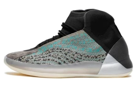 Мужские баскетбольные кроссовки Adidas Yeezy Qntm Teal Blue