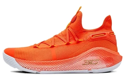 Мужские кроссовки Under Armour Curry 6 Team, оранжевые