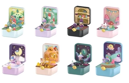 Фигурки POP MART PUCKY Exotic Planet, набор 8 шт.