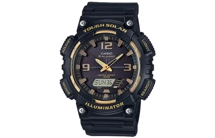 Часы Casio G-Shock AQ-S810W-1A3V, черно-золотые