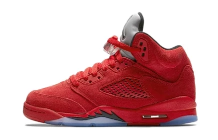 Кроссовки для девочек Jordan 5 Retro GS, красные