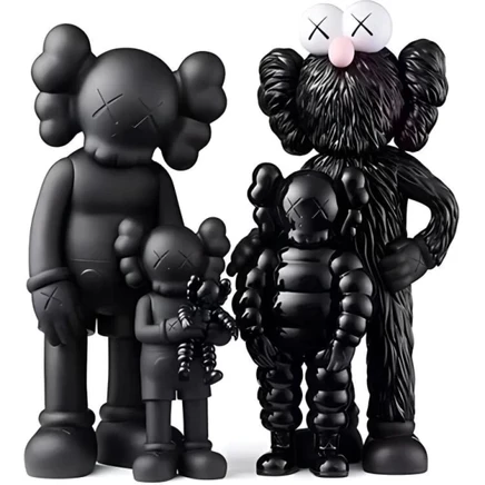 Фигурка KAWS TOKYO FIRST FAMILY, 34 см, черная
