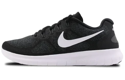 Женские кроссовки Nike Free RN 2017, черно-серые
