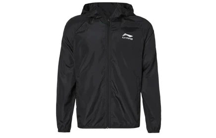 Мужская куртка Li-Ning с защитой от солнца, черная