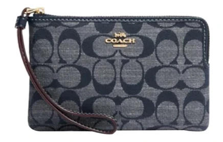 Женский клатч Coach Nolita из ткани, синий