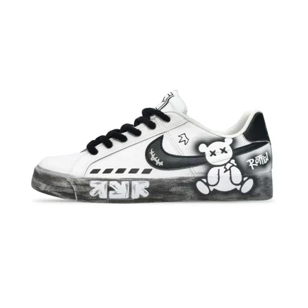 Мужские кеды Nike Court Royale AC Low, черно-белые