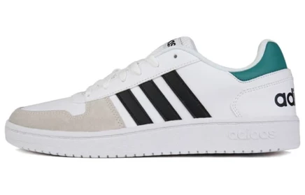 Кроссовки Adidas Hoops 2.0, белые