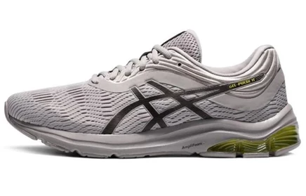 Мужские кроссовки ASICS Gel Pulse 11, серо-черно-желтые