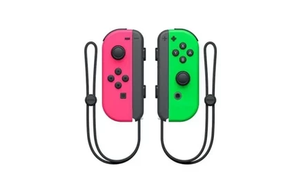 Геймпады Nintendo Switch Joy-Con, розовые и зеленые