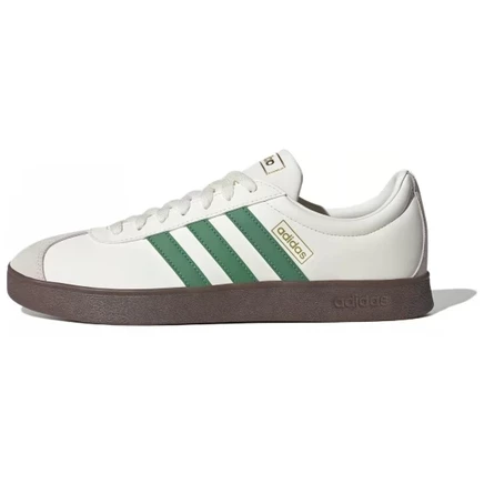 Мужские кроссовки Adidas Court VL 2.0, бело-зелёные