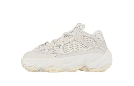 Кроссовки для малышей Adidas Yeezy 500, белые