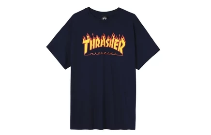 Футболка унисекс Thrasher US Version, темно-синяя
