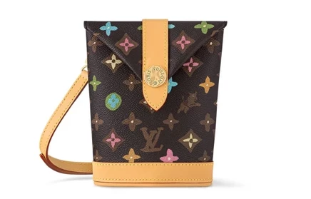 Женская сумка Louis Vuitton Envelope Pouch, шоколадная