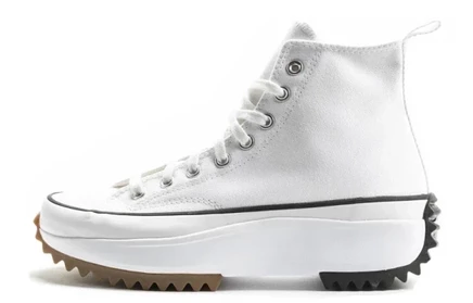 Высокие кеды Converse Run Star Hike, бело-черные