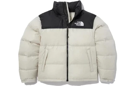 Пуховик унисекс The North Face, экрю