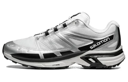 Мужские кроссовки Salomon XT Wings 2, бело-черно-серебристые