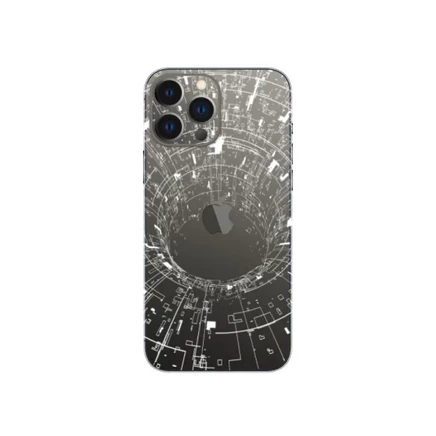 Защитная пленка SkinAT 3M для iPhone без следов клея, червоточины