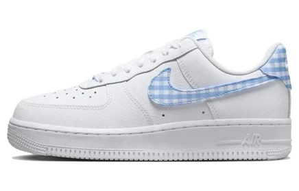Женские кроссовки Nike Air Force 1 Low '07, бело-синие