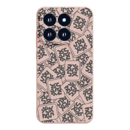 Чехол JIONG BEAR dwlbmf86, песочно-розовый