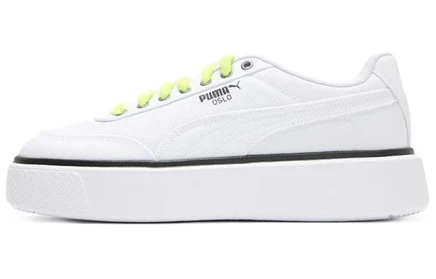 Женские кроссовки Puma Oslo Maja, бело-желтые