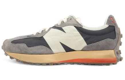 Мужские кроссовки New Balance 327, бело-серые