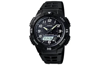 Мужские часы Casio Youth AQ-S800W-1B, черный циферблат