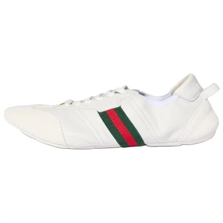 Женские кеды Gucci Flex Suede, белые