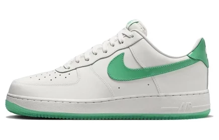Мужские кроссовки Nike Air Force 1 Low ’07, бело-зеленые