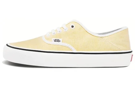 Женские кеды Vans Authentic, светло-желтые