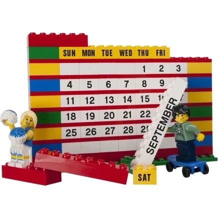 Настольный календарь-конструктор LEGO 853195