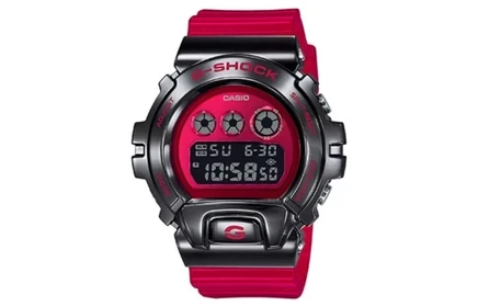 Мужские часы Casio GM-6900B-4PR, красно-черные