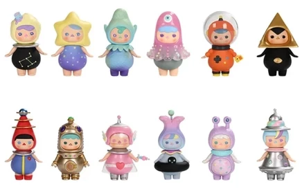 Слепые боксы POP MART Pucky Space, 1 или 12 шт.