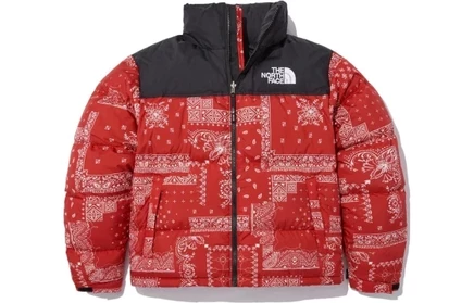 Мужской пуховик The North Face 1996 Nuptse, красный