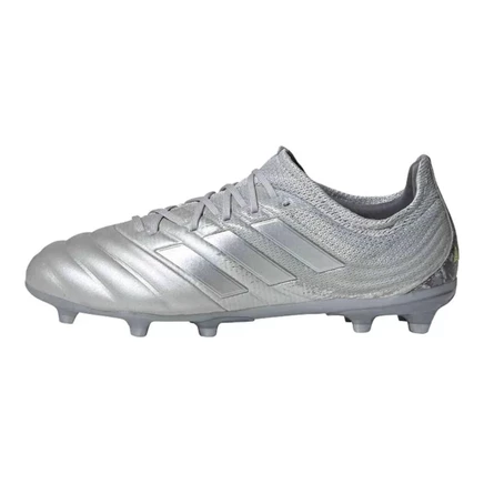 Детские футбольные кроссовки Adidas Copa 20.1, серебристые