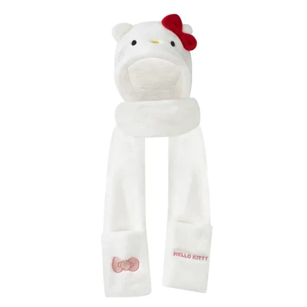 Женская плюшевая шапка Sanrio из полиэстера