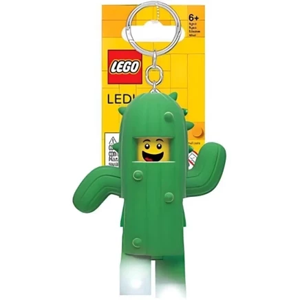 Брелок JOY TOY Up LEGO, светящийся кактус, 8 см