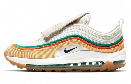 Мужские кроссовки Nike Air Max 97 Golf NRG, золотистые