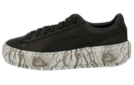Женские кроссовки Puma Platform Trace Mimicry, черные