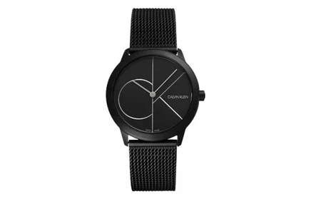 Унисекс-часы Calvin Klein K3M5245X, черный циферблат
