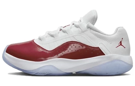 Детские кроссовки Jordan 11 CMFT Low, бело-красные