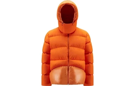 Мужской пуховик Moncler Genius FW22, оранжевый